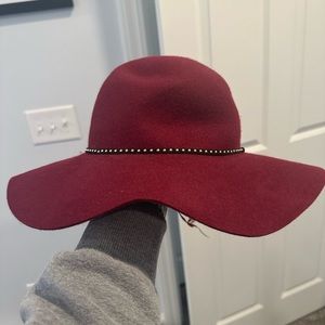 Burgundy Charming Charlies Hat